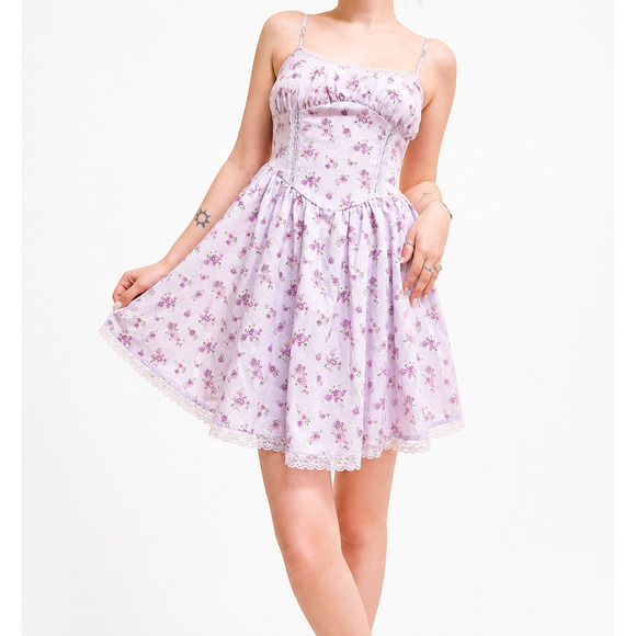 aeropostale Dresses & Skirts - AEROPOSTALE Floral Mini Sun Dress Size xs